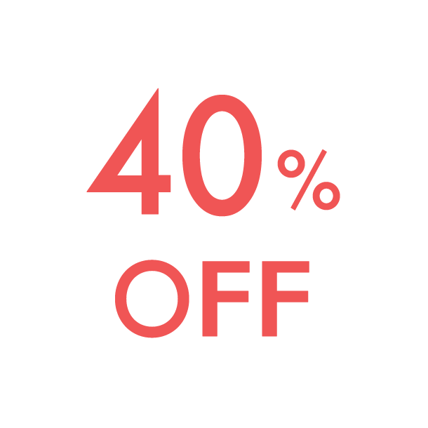 40% OFF