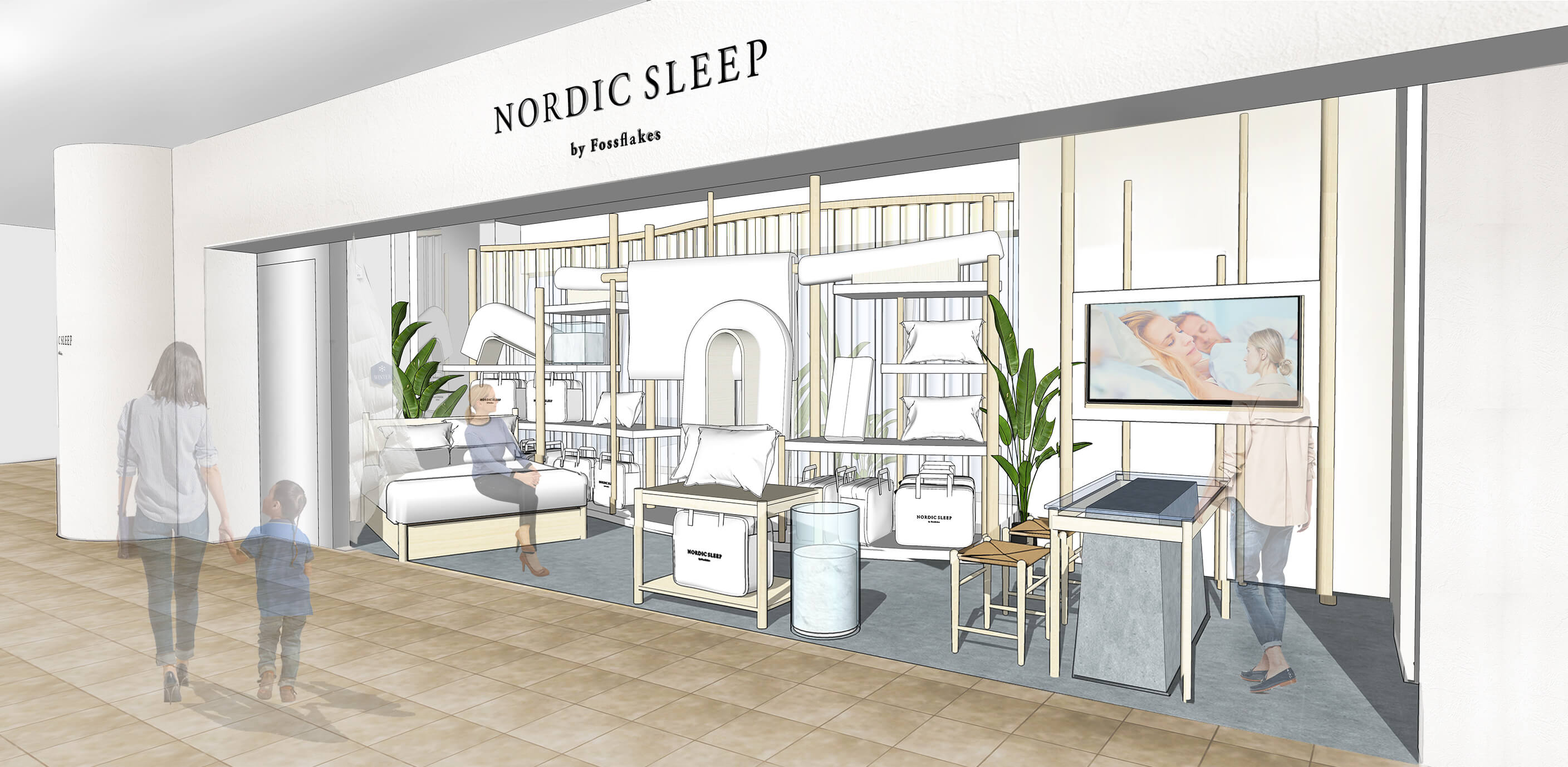 ノルディックスリープ 六本木ヒルズ店期間限定でオープン